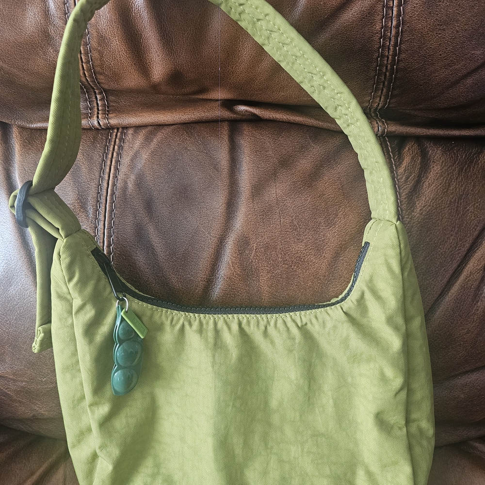 BAGGU Olive Green Shoulder Bag